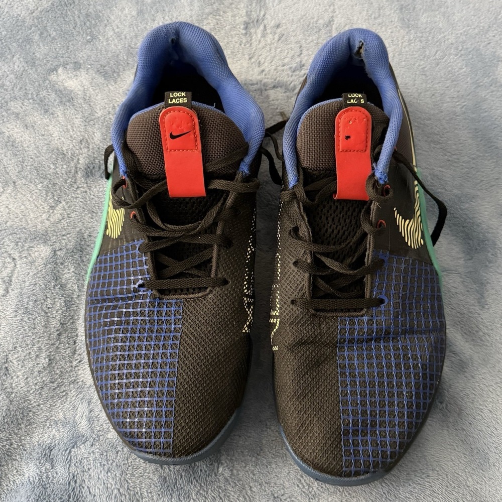 Size 12 - Nike‎ Metcon 8 Anthracite Blue Lightning